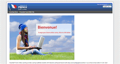 Desktop Screenshot of learning.essentialfrench.ie
